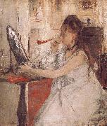 Berthe Morisot Woamn is Making up china oil painting artist